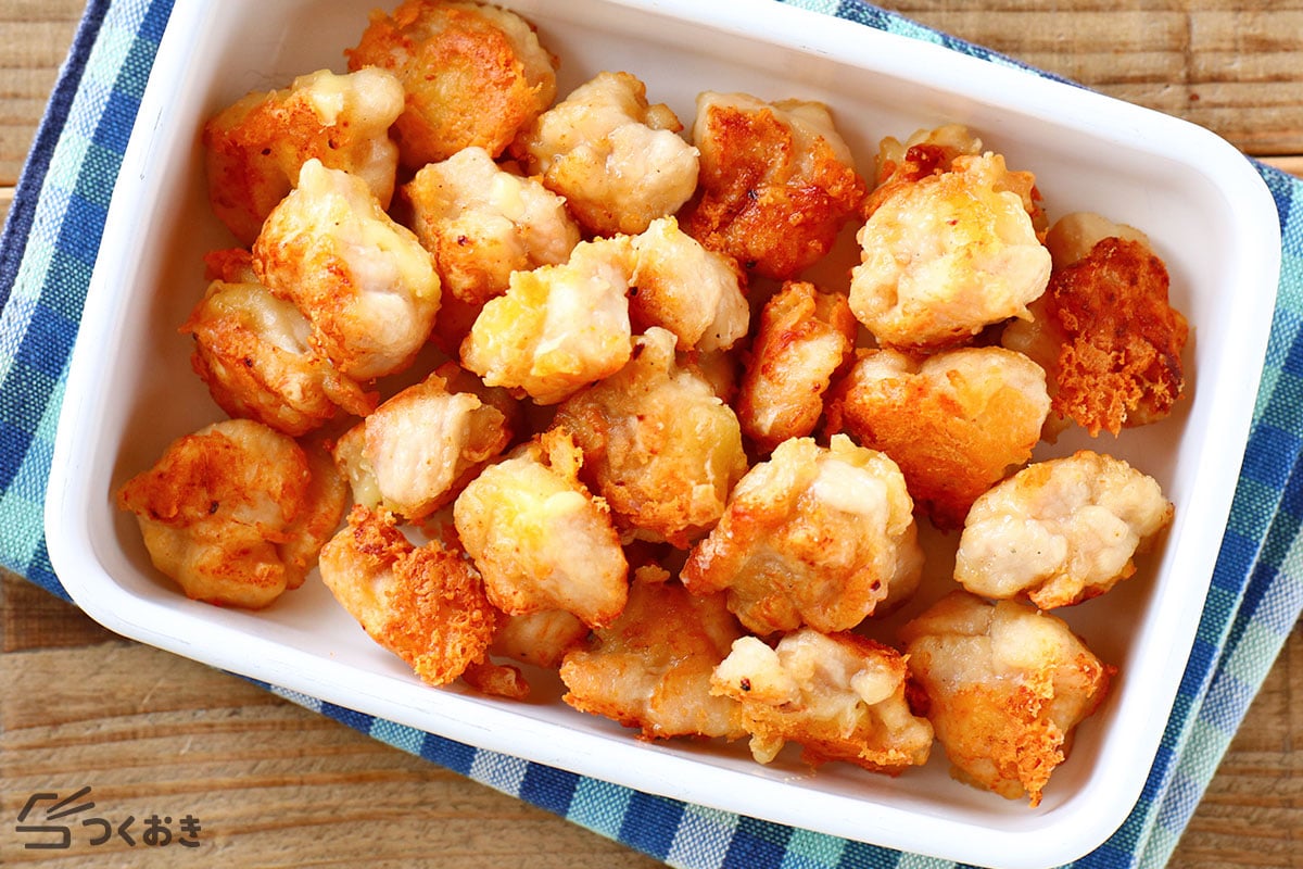 火を使わない！鶏チーズケチャップ