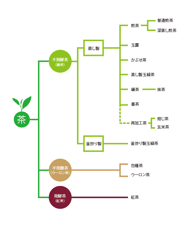 中国茶の種類お茶の種類お茶百科