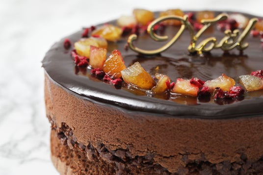 大人可愛い❣シックで上品な濃厚チョコドリップケーキ～4号ver～memorable