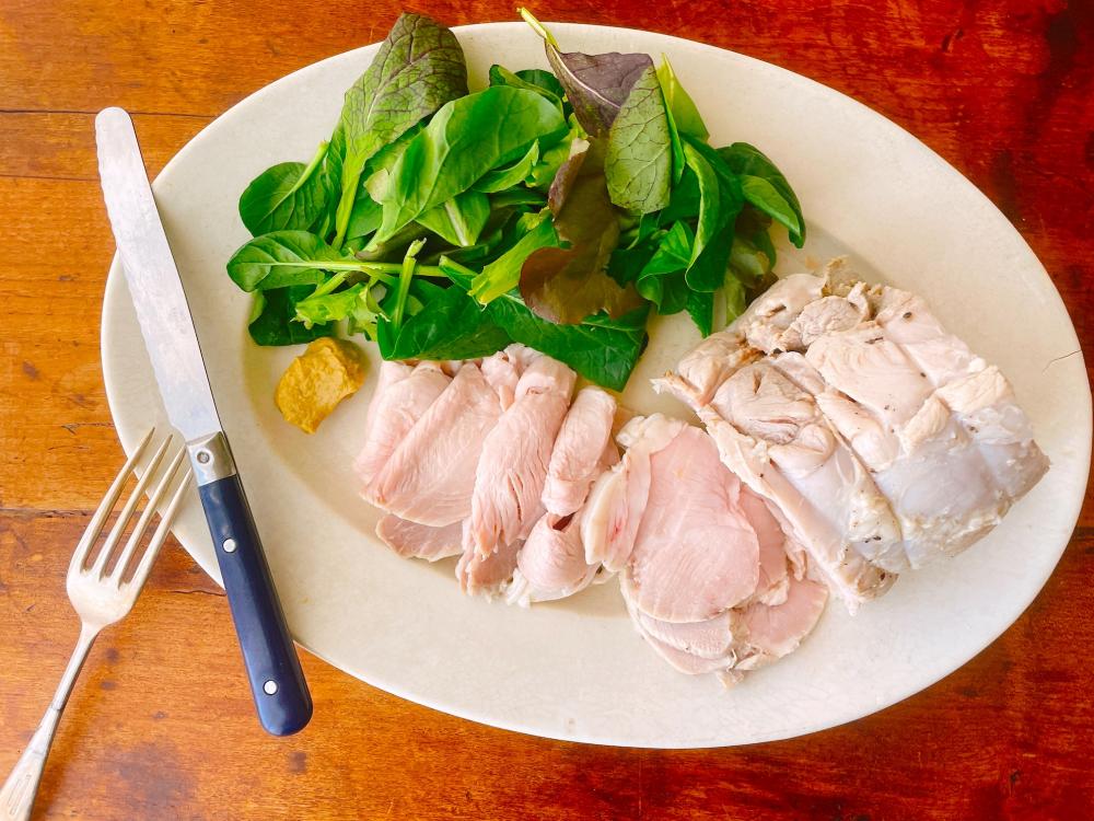 ノンフライヤーで簡単、安心やわらか手作りハム