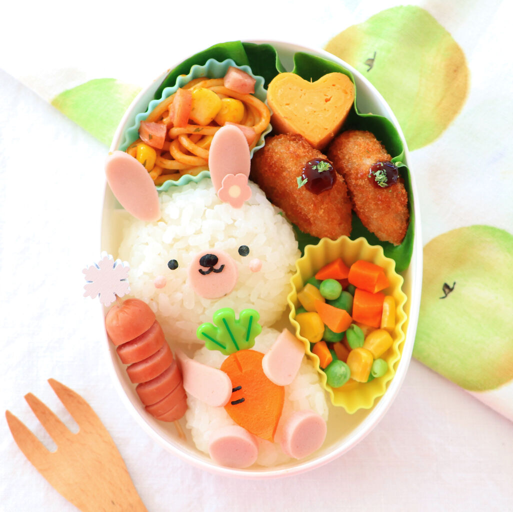 うさぎとひよこのmini×2おにぎりセット nicoキッチンお弁当グッズすまいる雑貨