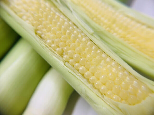 ヤングコーンのバターしょうゆ焼き