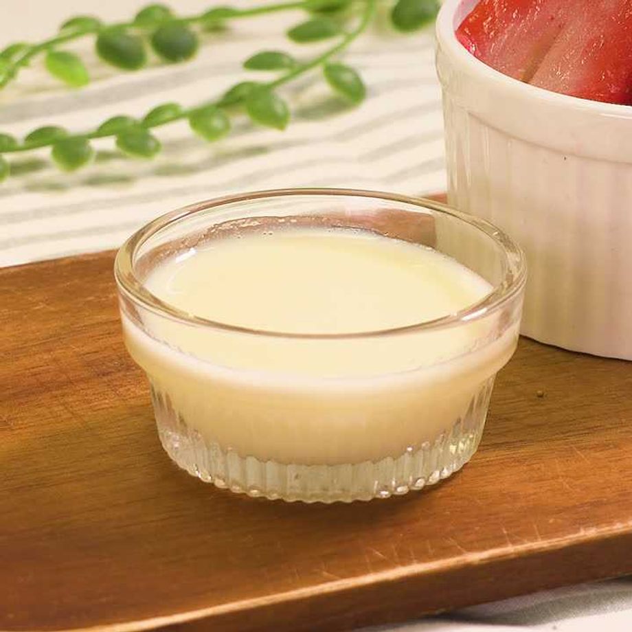 保存容器で簡単 火も使わない苺のミルキープリンriyusa日和。ザッパレシピで褒められおやつと時々おかず
