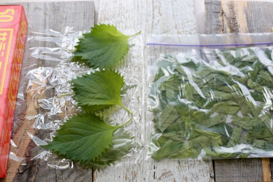 冷凍や乾燥もOK？ より美味しく日持ちさせる大葉の保存テクニック - ウェザーニュース