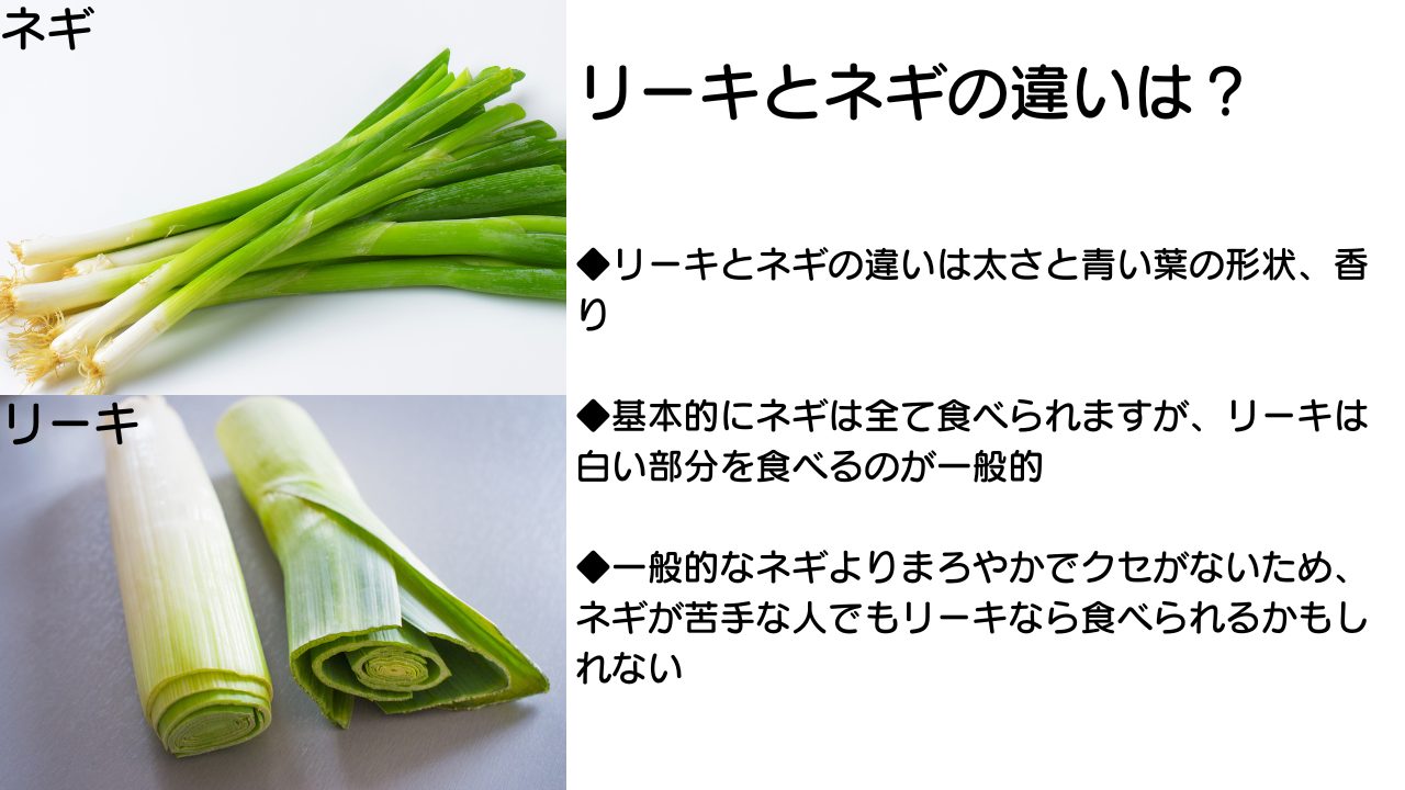 リーキとじゃがいも