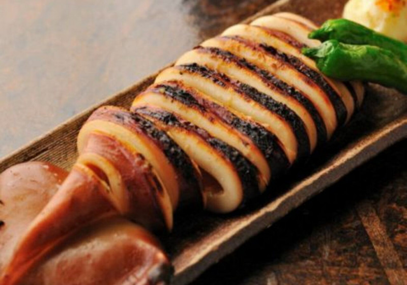 いかのぽっぽ焼き イカワタのホイル焼き