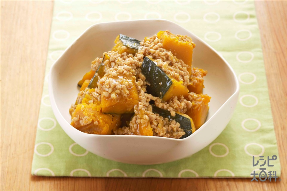 冷凍しても美味しい！電子レンジで簡単、かぼちゃの煮物のレシピ