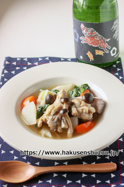 鶏肉とさといもの和風ポトフサンシャイン