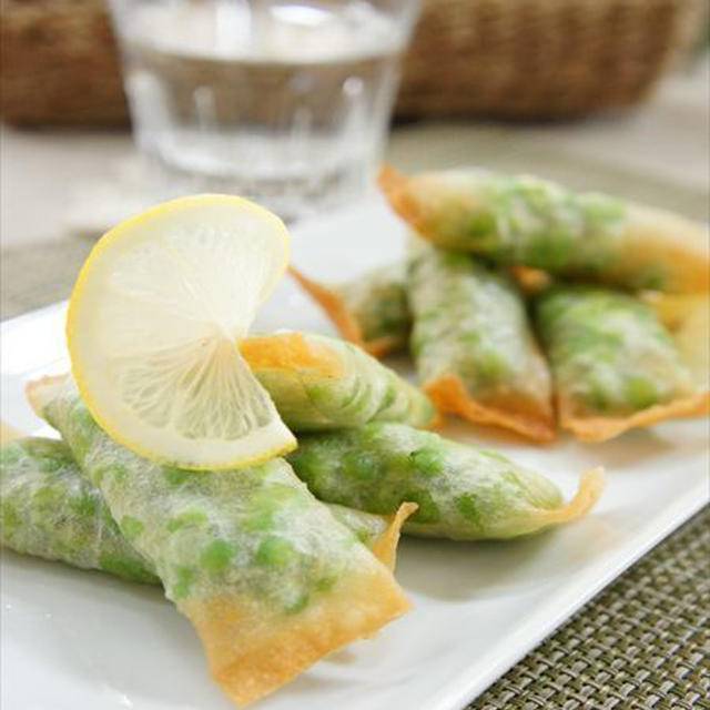 グリーンピースのしょうゆ漬け