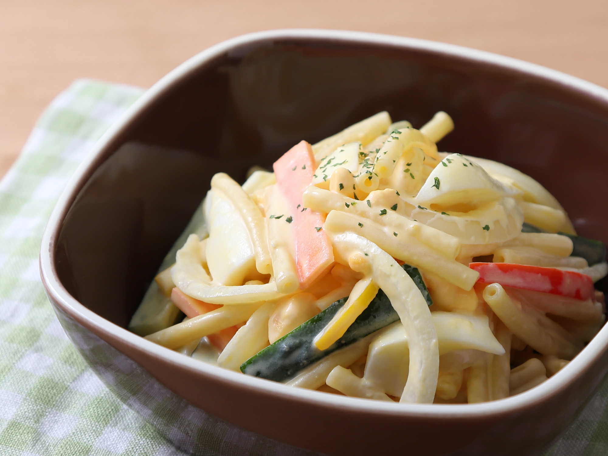 笠原流のしっとり美味しいマカロニサラダ