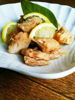 マルチグリルで手作りシーチキン