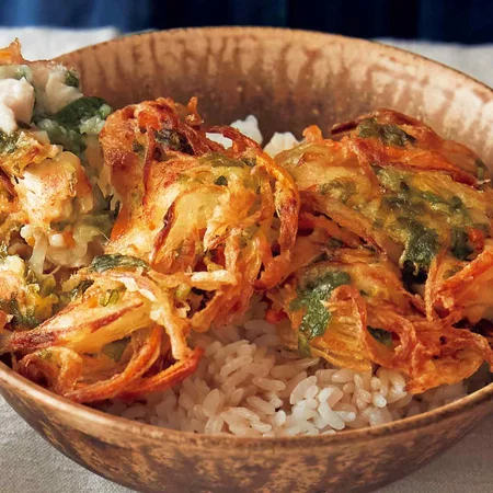 パセリのかき揚げ