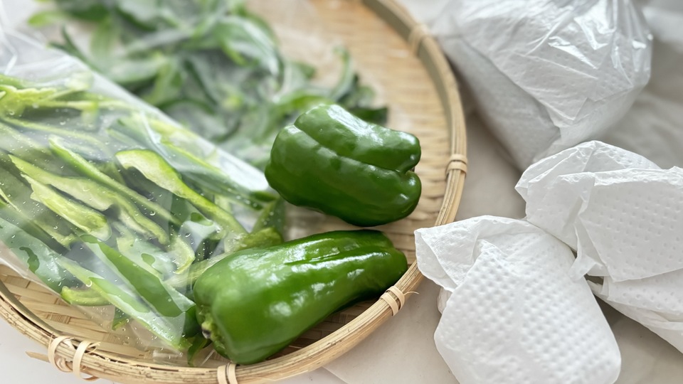 ピーマンを新鮮なまま日持ちさせるには？ピーマンの保存方法を解説 - ハイアール LIFE STYLE