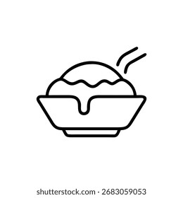 おいしい食べ物のアイコン無料ベクトル素材