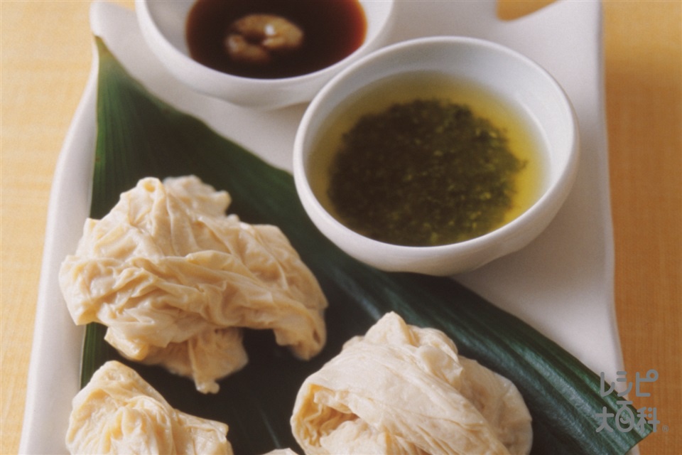 レシピ・献立 豆乳だけあればできる自家製湯葉 : のんすけのおいしいくらし