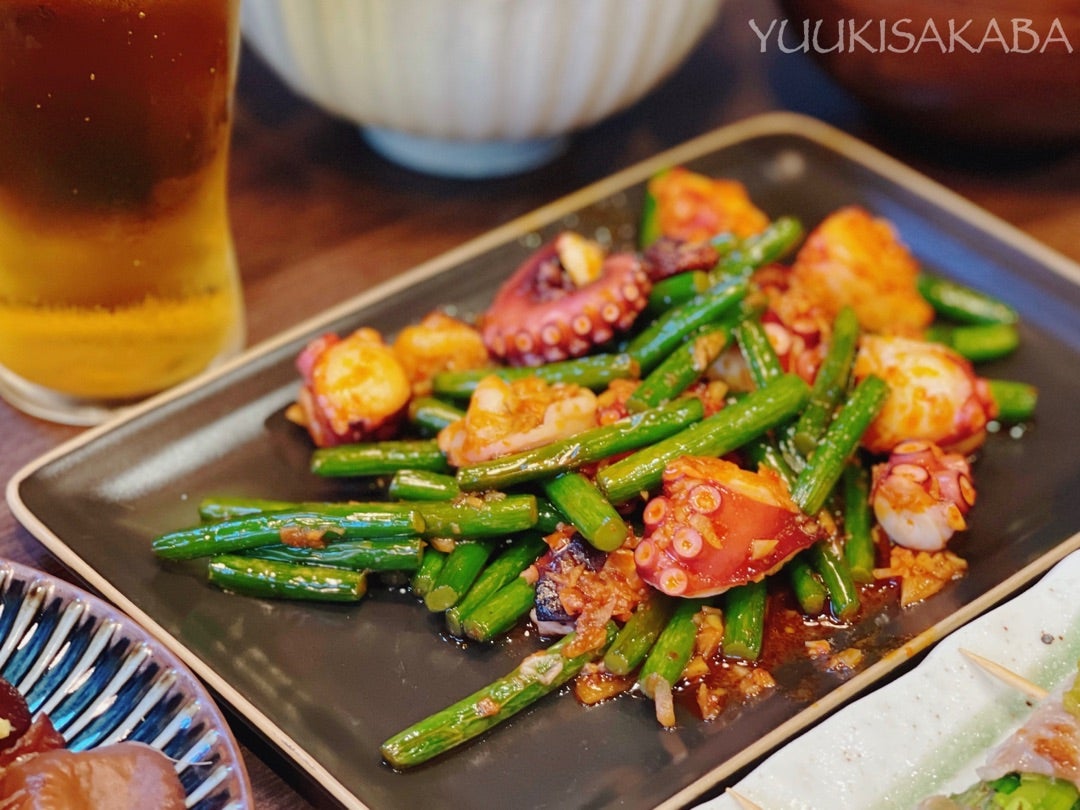 タコと大葉のペペロンチーノのレシピ