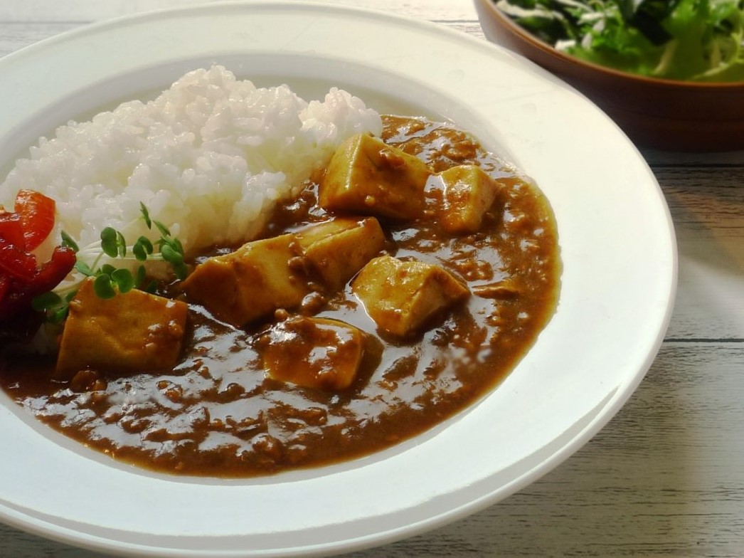 煮込んだようなキーマカレ