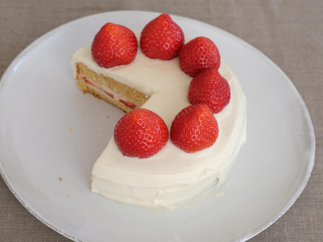 いちごのショートケーキはなのお菓子