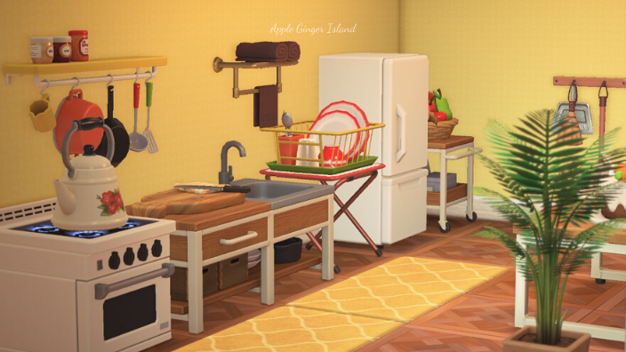 あつ森 ＃7 キャラメルちゃんのナチュラルなキッチン「キッチンでお料理を」Happy Home ParadiseSpeedBuild ハッピーホームパラダイス