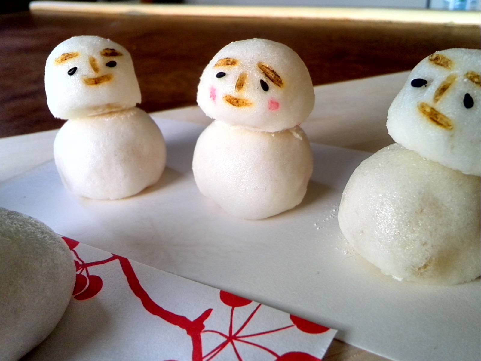 師走 12月 のお菓子：こがらしあかねごよみ菓游 茜庵