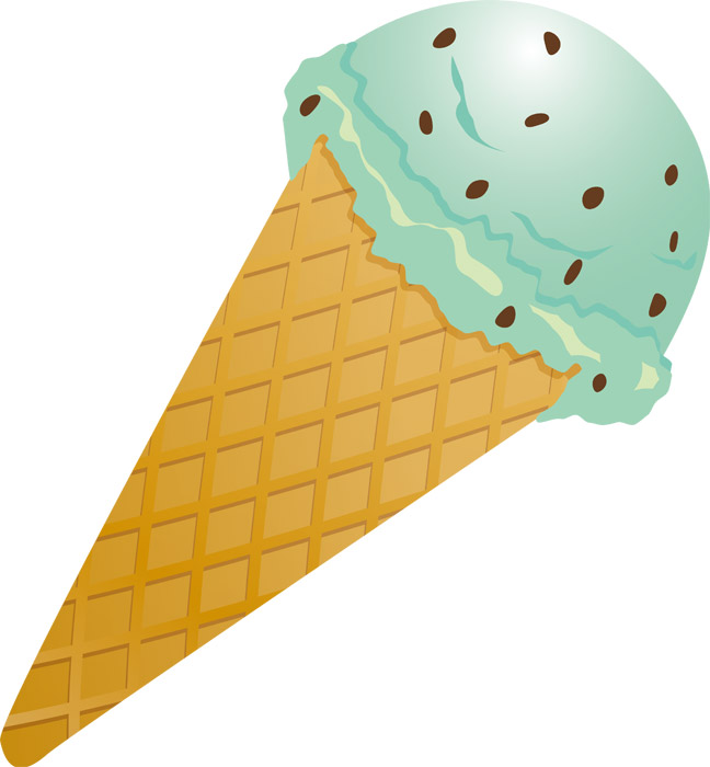 チョコミントアイスクリーム 写真素材1035684- フォトライブラリ