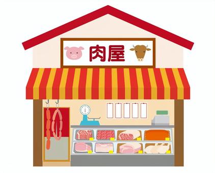 肉料理のフリー素材No23-さいころステーキ のイラストイラストポップ