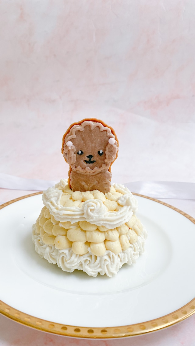 犬用ケーキ 選べるクリーム わんこマスコットケーキ 菓の香サプライズケーキサプライズケーキ菓の香公式ブログ