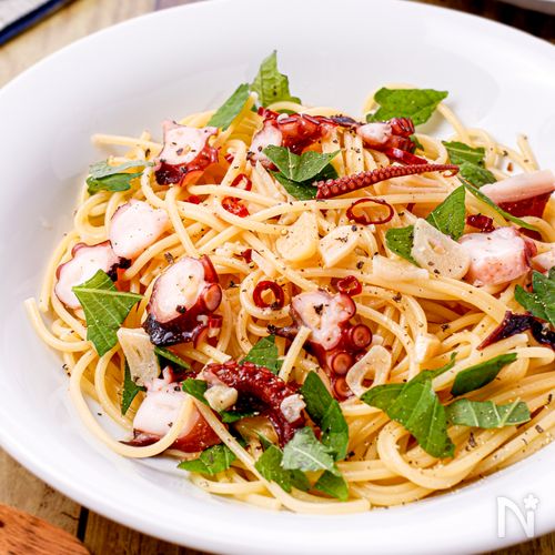 アンチエイジング・たこの大葉まみれレシピサイトNadia