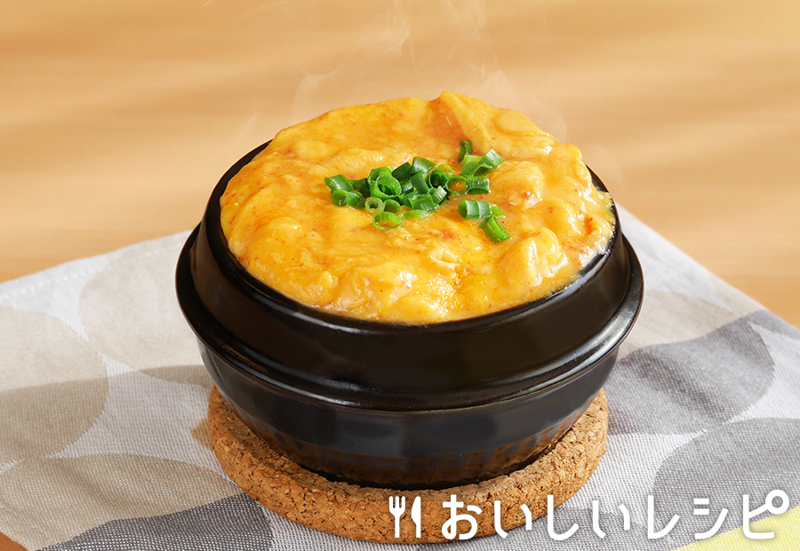 レンジでお手軽！ふんわりケランチム 韓国風茶碗蒸し