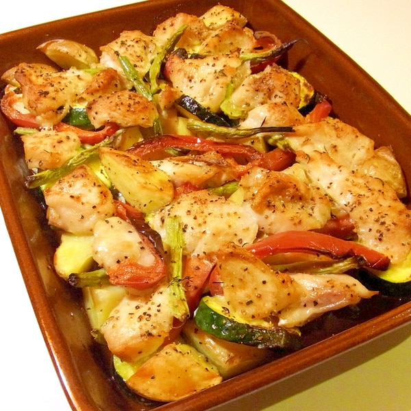 鶏手羽元のシンプルオーブン焼き