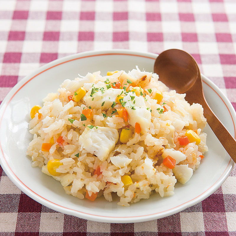 炊飯器におまかせ！香り豊かな「バターピラフ」の作り方・レシピセブンプレミアム公式