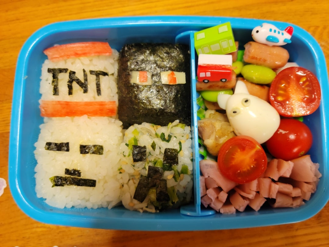 ひみつのおるすばんキャラ弁TikTok