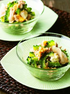 電子レンジで！ゴーヤのナムル レシピ・作り方 by ちきっとモンスター - 楽天レシピ