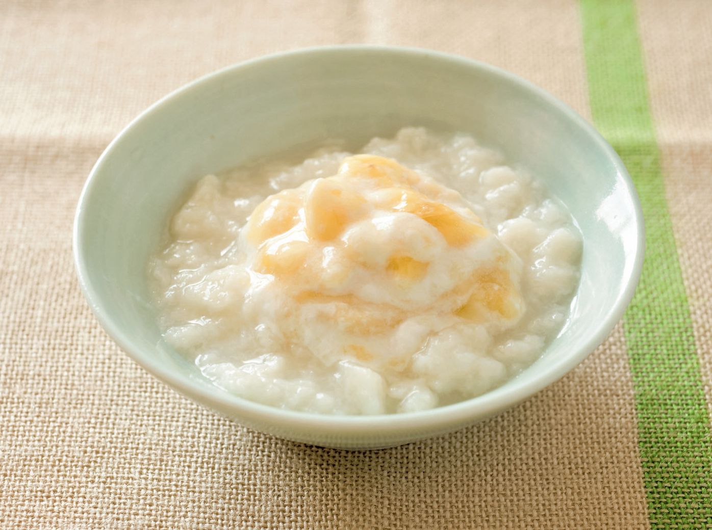 離乳食初期 ミルクパンがゆのかぼちゃ添え