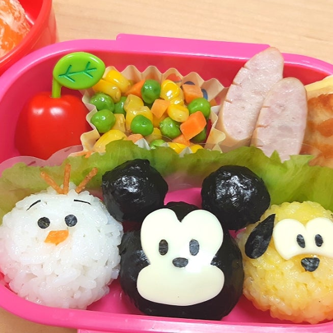 ツムツム弁当 キャラ弁☆美優のかわいいお弁当+++キャラ弁☆