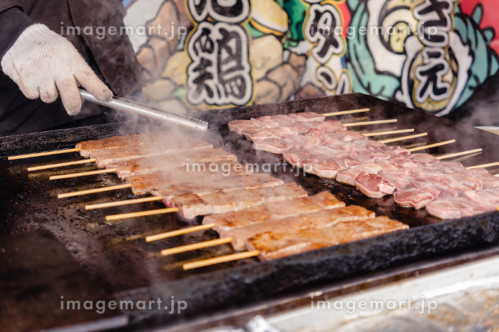ワンハンドで食べられる！串お好み焼屋台家 千寿堂 お祭りのケータリングサービス
