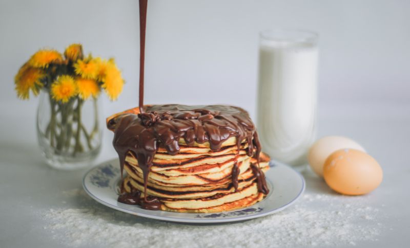 ホットケーキを重ねるだけ♪華やか「パンケーキツリー」のレシピ料理オレンジページnet