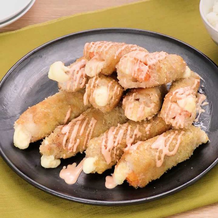 我が家の定番 オクラとチーズの肉巻きフライ Arisa NatukiSnapdish スナップディッシュID:GeGHaaa