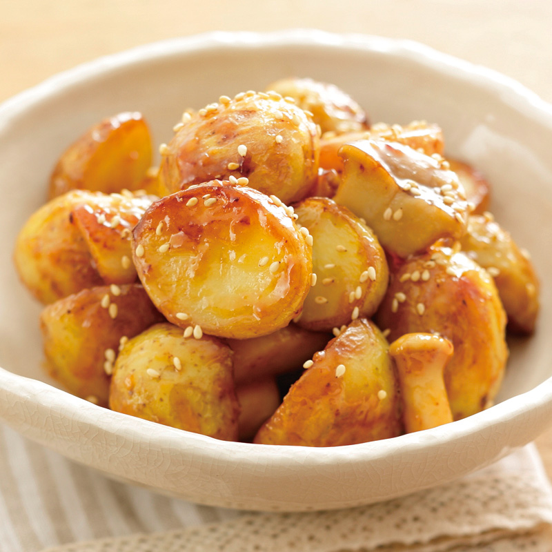 めんつゆで作る簡単じゃがいもの煮っころがし