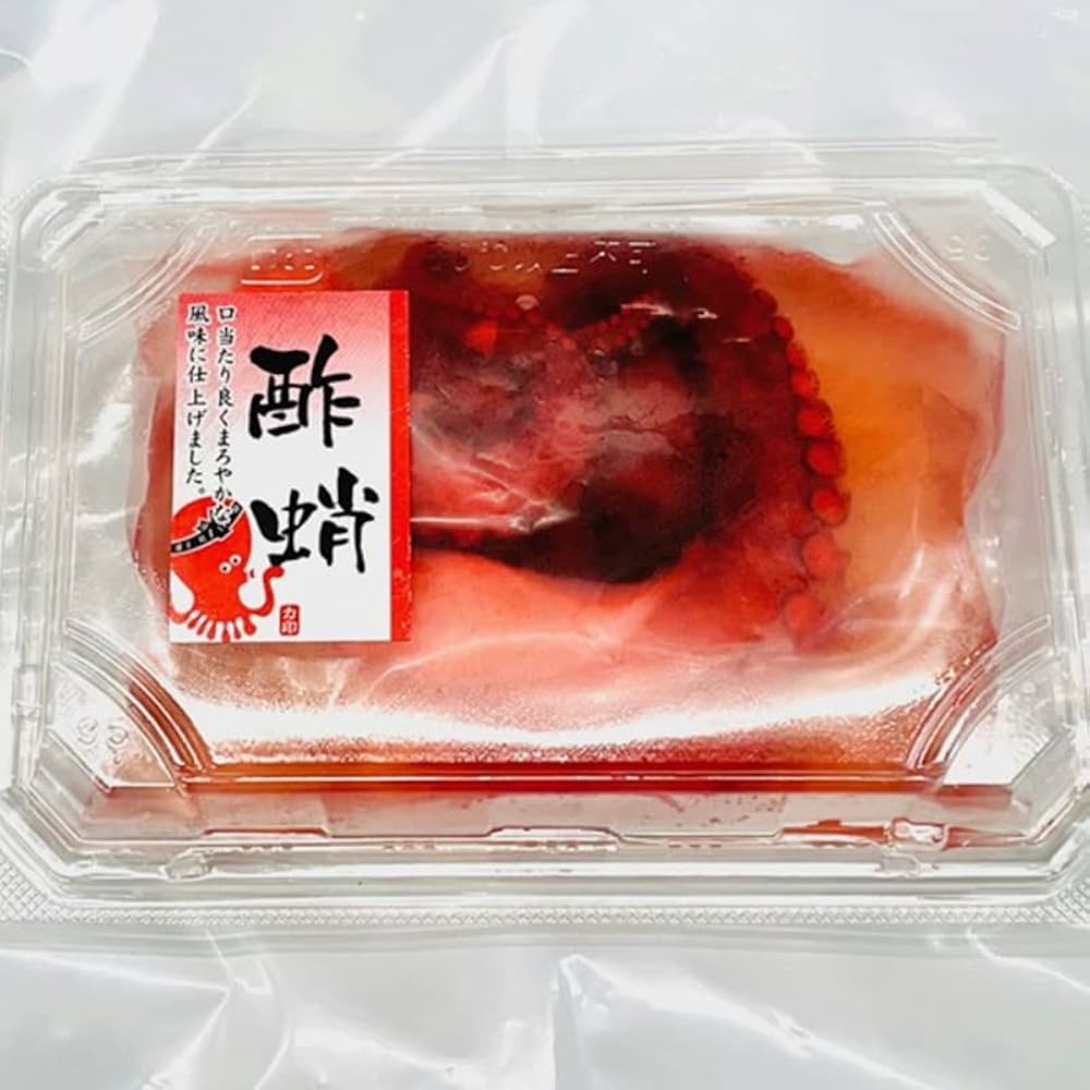 酢だこ3パック！ 昆布だしをきかせた酢にタコを漬け込みました！ すだこ スダコ たこ タコ : おいしい明太子 築地丸中 - 通販 -Yahoo!ショッピング