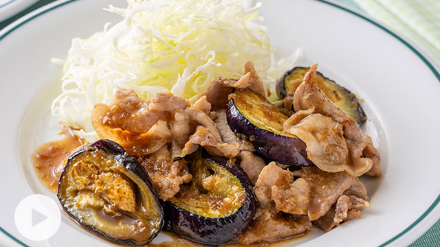 なすとピーマンの酢豚風炒め 豚こまでお手軽！揚げない酢豚♪