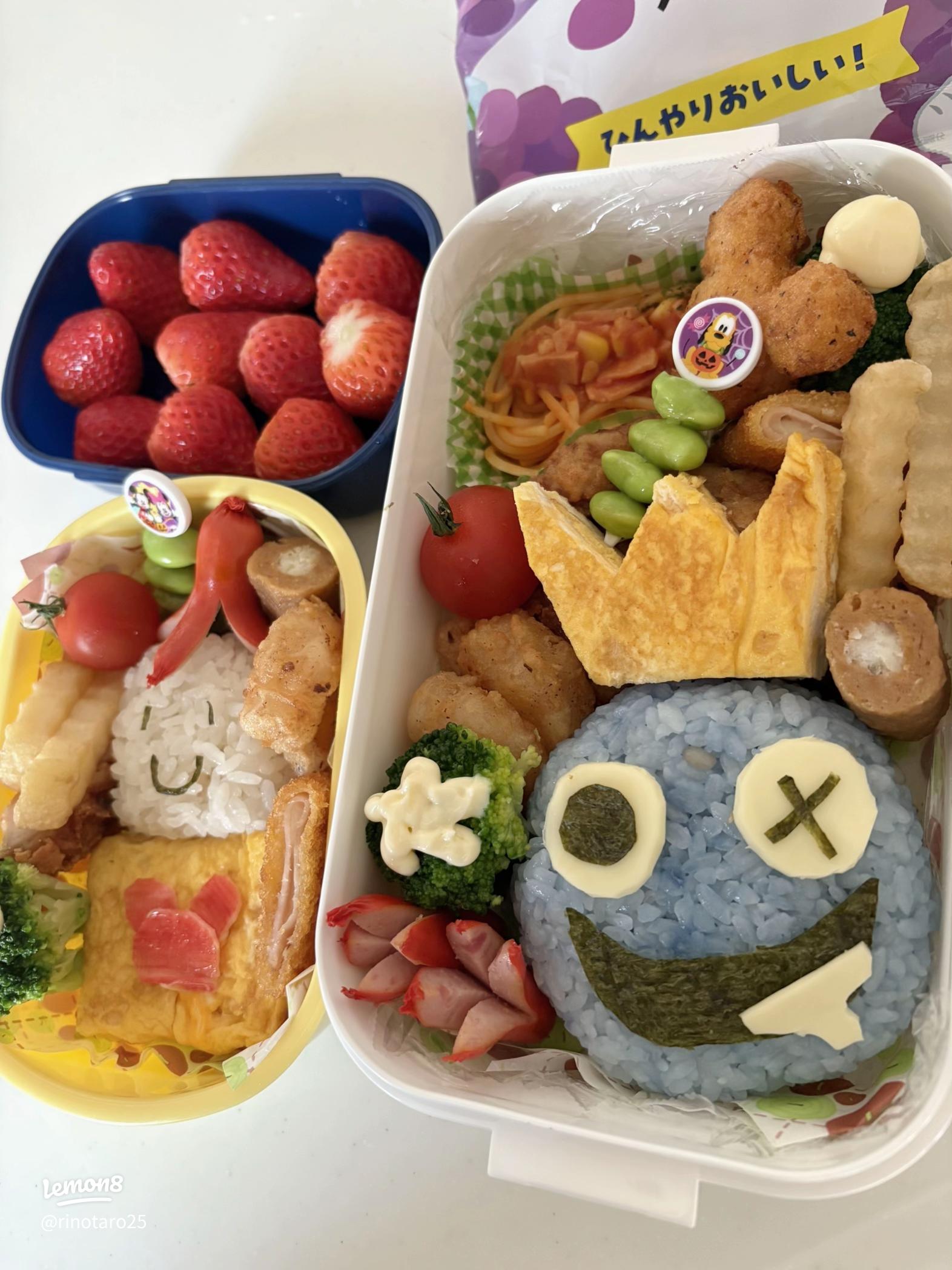 お弁当作り！サンサンとくもりんのキャラ弁を歌でお料理トントン♪遠足にぴったり！ オムライス・おにぎり どんぐりころころ・人気童謡・子供向け知育教養★サンサンキッズTV★