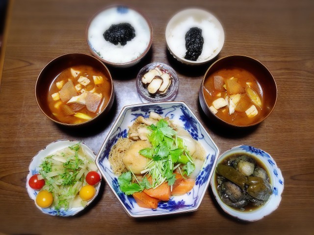 おうちごはん 肉じゃが定食 晩御飯献立- おうちごはんストーリ