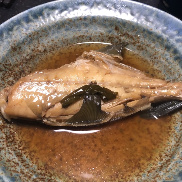 味がよく染みた♪ ウマヅラハギの煮付け