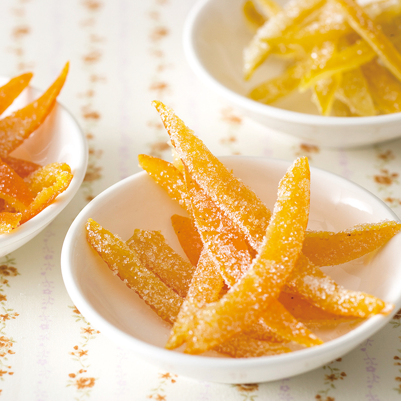 ２ オレンジピールの作り方 ＆簡単な剥き方: 黒い森の白いくまさん