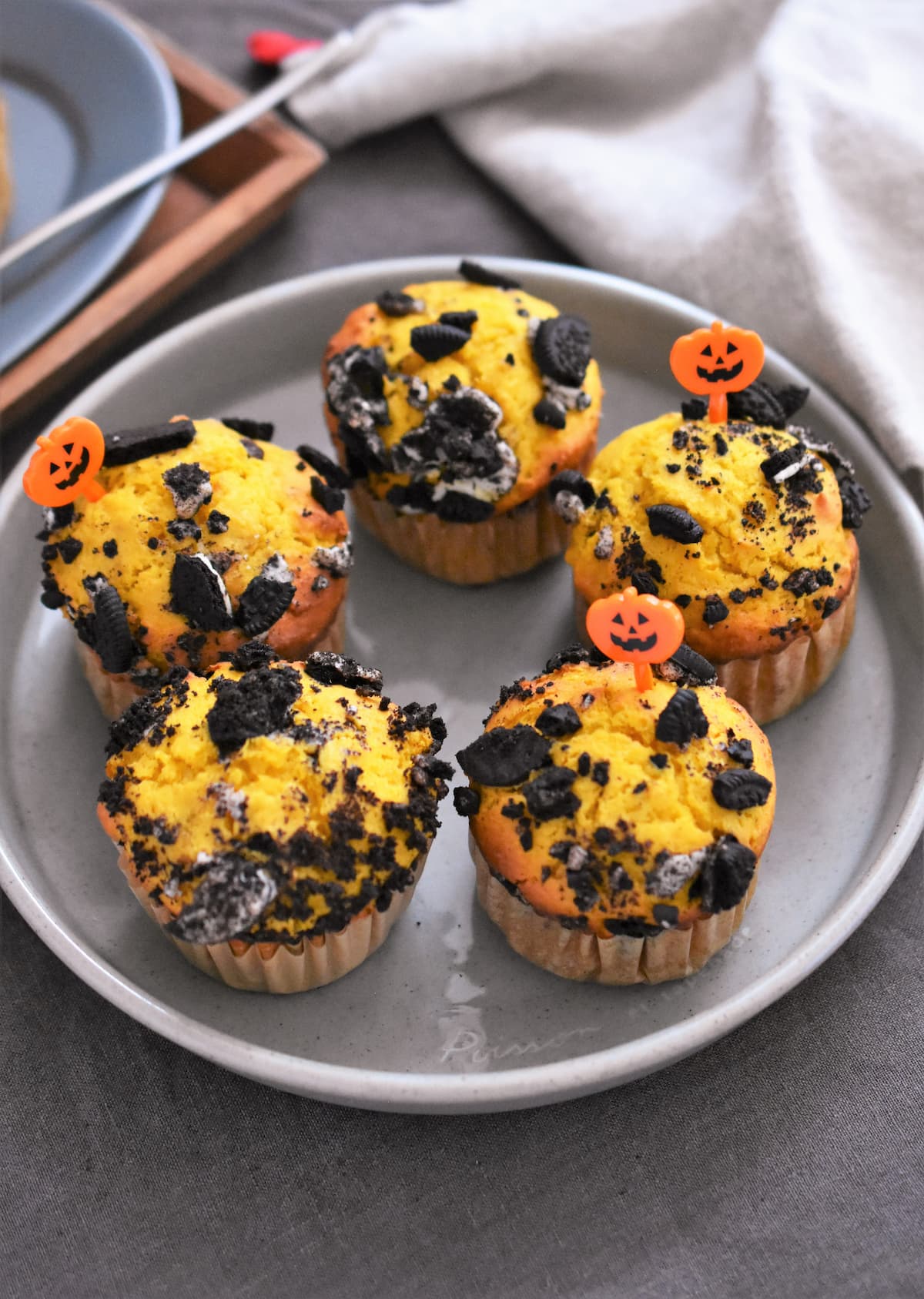 バターなしホットケーキミックスでアメリカンな チョコマフィン