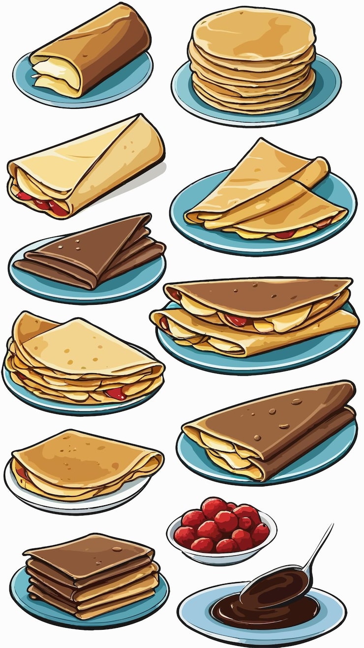 かわいいクレープイラスト・フリー素材なら「シンテリ」