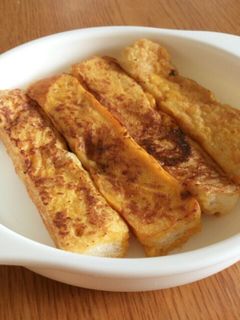 子供も大好き☆きなこフレンチトースト