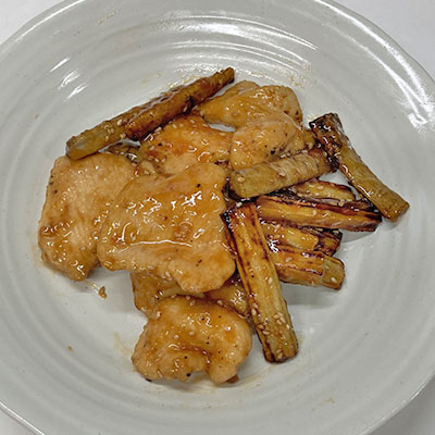 甘辛鶏ごぼう