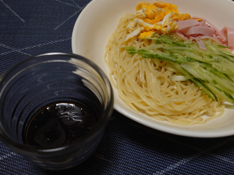 タイで作るレシピ「冷やし中華 上だけサラダ」 バンコクのDACO ダコDACO CO., LTD